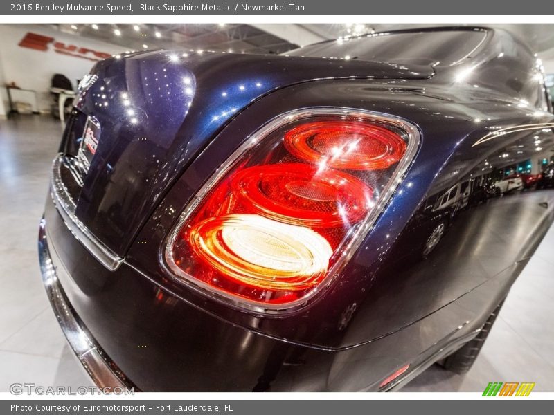 Black Sapphire Metallic / Newmarket Tan 2016 Bentley Mulsanne Speed