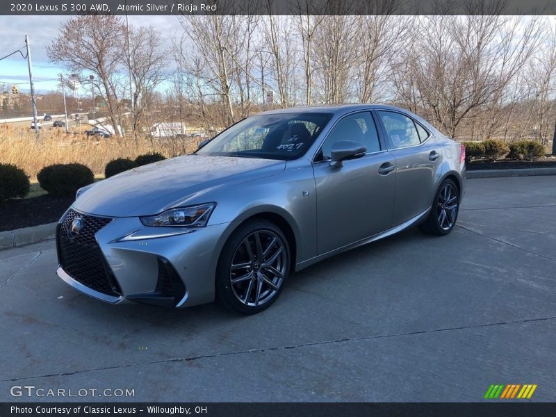 Atomic Silver / Rioja Red 2020 Lexus IS 300 AWD