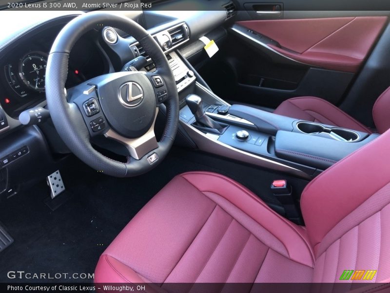 Front Seat of 2020 IS 300 AWD