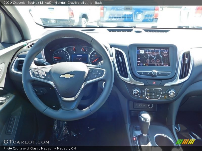 Nightfall Gray Metallic / Jet Black 2020 Chevrolet Equinox LT AWD