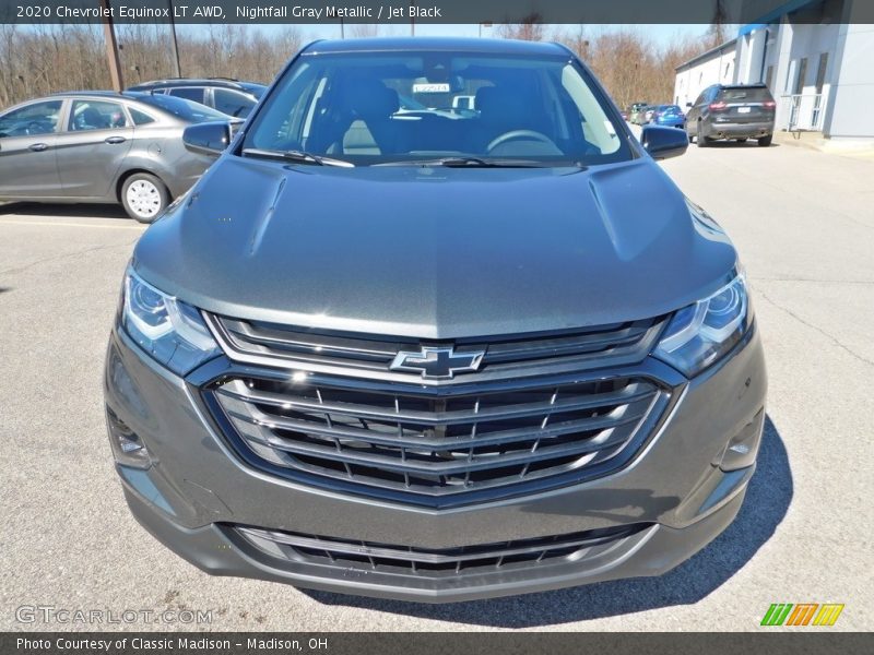Nightfall Gray Metallic / Jet Black 2020 Chevrolet Equinox LT AWD