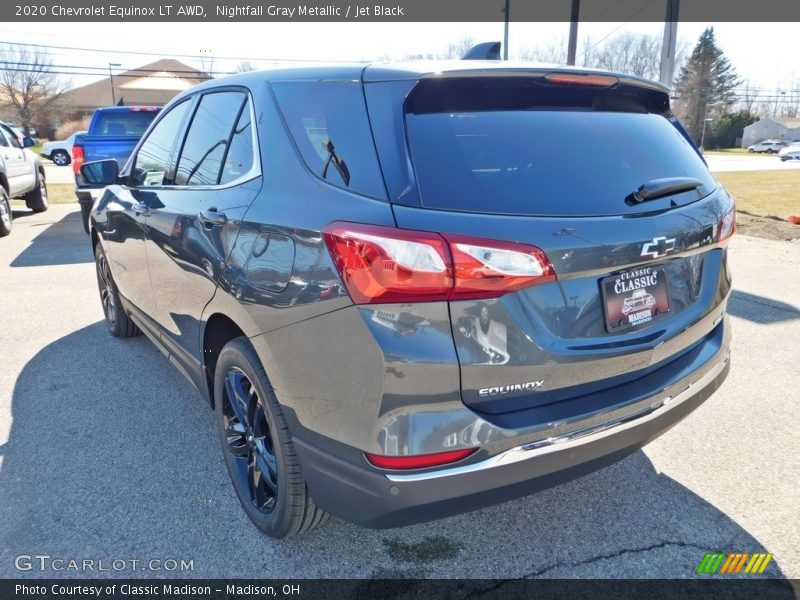 Nightfall Gray Metallic / Jet Black 2020 Chevrolet Equinox LT AWD