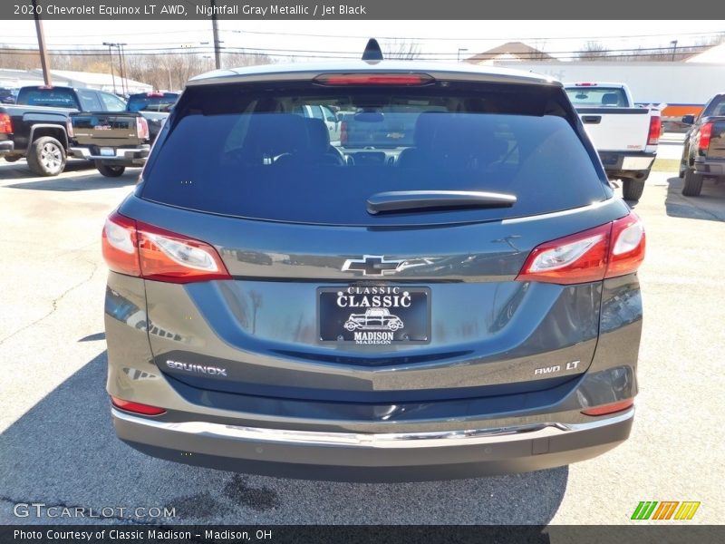 Nightfall Gray Metallic / Jet Black 2020 Chevrolet Equinox LT AWD