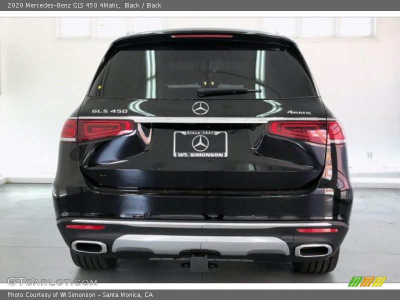 Black / Black 2020 Mercedes-Benz GLS 450 4Matic