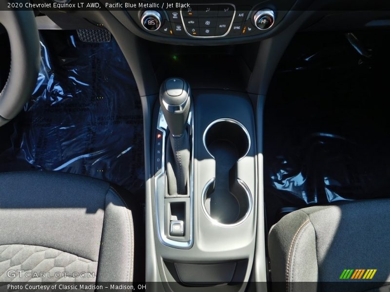 Pacific Blue Metallic / Jet Black 2020 Chevrolet Equinox LT AWD