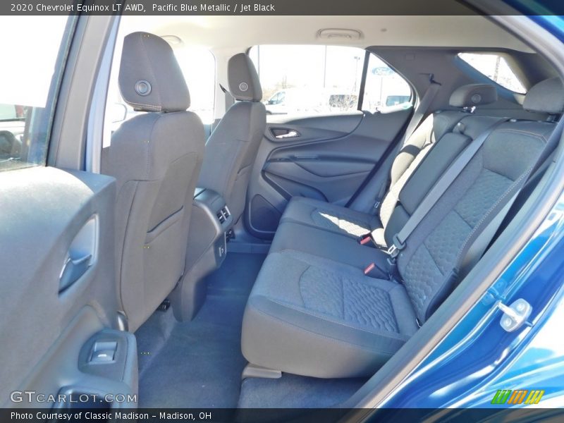 Pacific Blue Metallic / Jet Black 2020 Chevrolet Equinox LT AWD