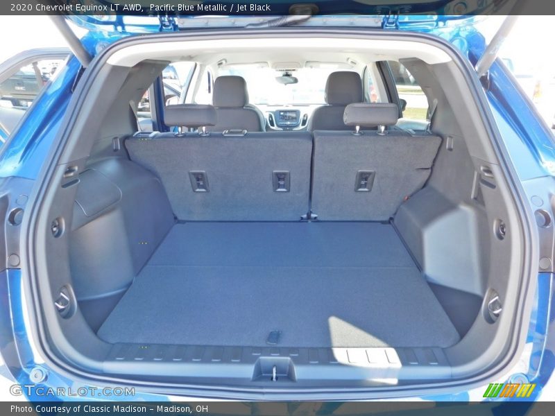 Pacific Blue Metallic / Jet Black 2020 Chevrolet Equinox LT AWD