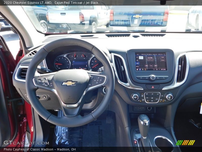 Cajun Red Tintcoat / Jet Black 2020 Chevrolet Equinox LT AWD