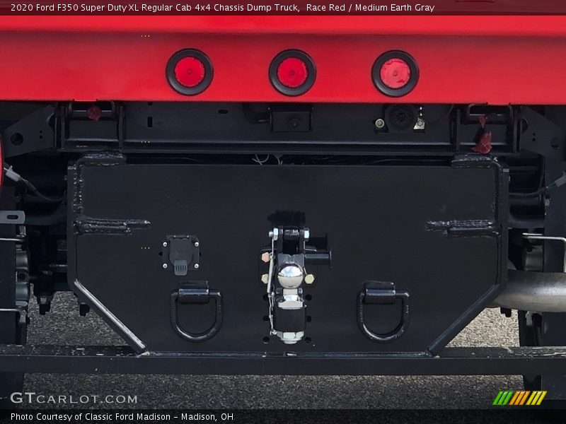Race Red / Medium Earth Gray 2020 Ford F350 Super Duty XL Regular Cab 4x4 Chassis Dump Truck