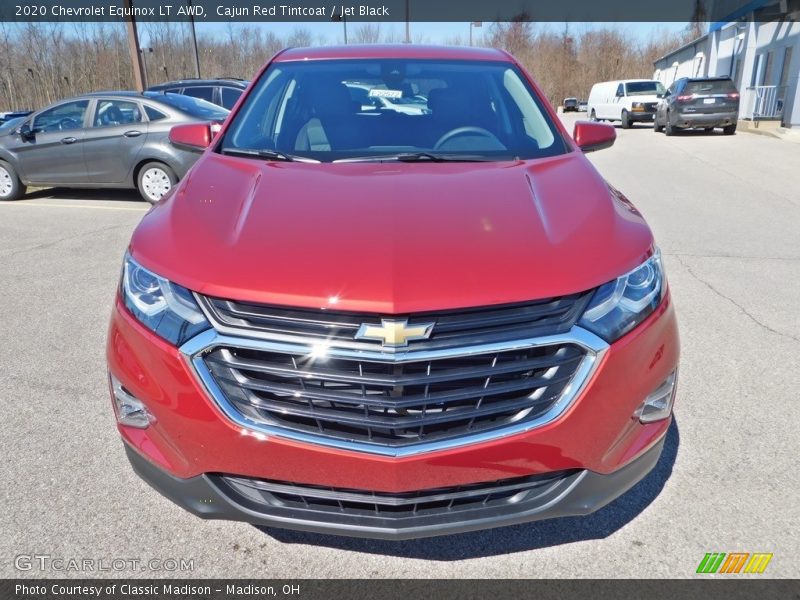 Cajun Red Tintcoat / Jet Black 2020 Chevrolet Equinox LT AWD