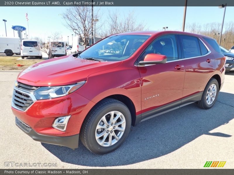 Cajun Red Tintcoat / Jet Black 2020 Chevrolet Equinox LT AWD