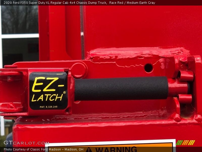 Race Red / Medium Earth Gray 2020 Ford F350 Super Duty XL Regular Cab 4x4 Chassis Dump Truck