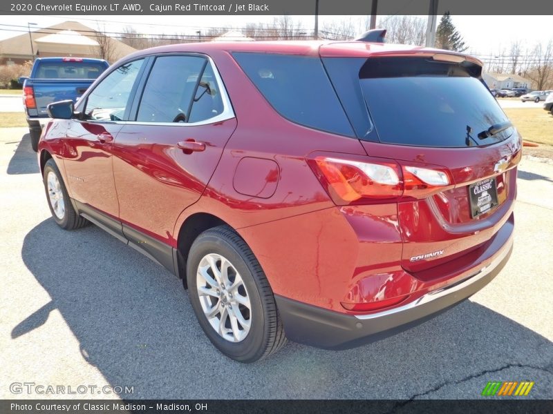 Cajun Red Tintcoat / Jet Black 2020 Chevrolet Equinox LT AWD