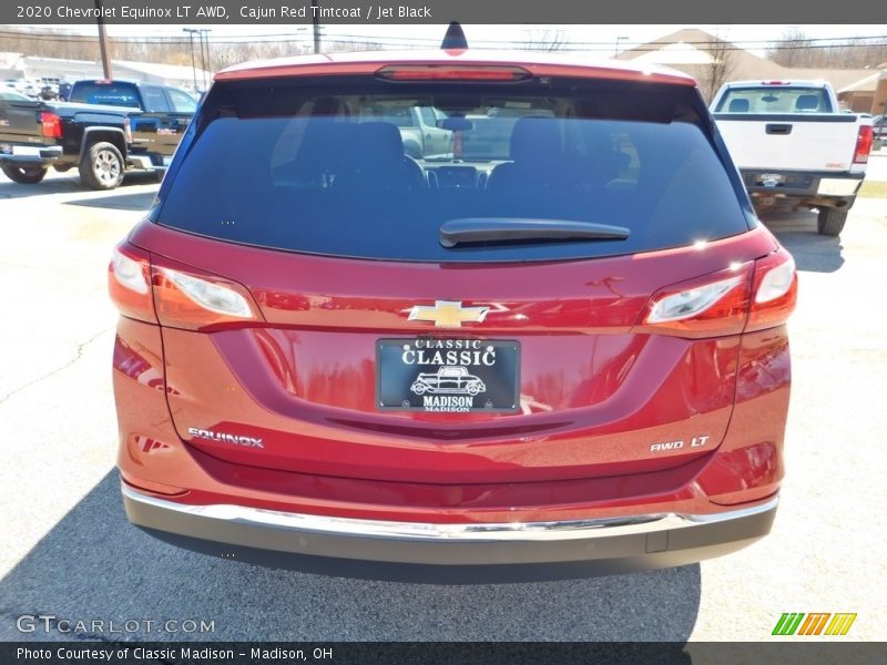 Cajun Red Tintcoat / Jet Black 2020 Chevrolet Equinox LT AWD
