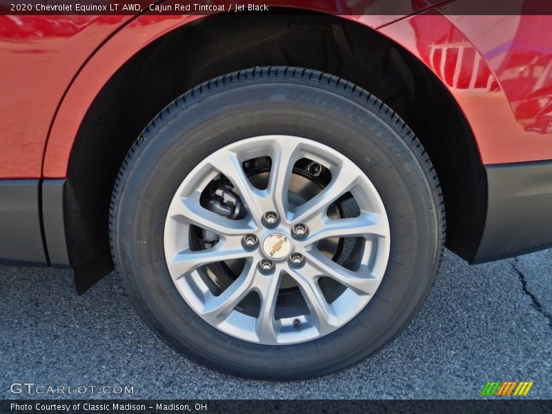 Cajun Red Tintcoat / Jet Black 2020 Chevrolet Equinox LT AWD