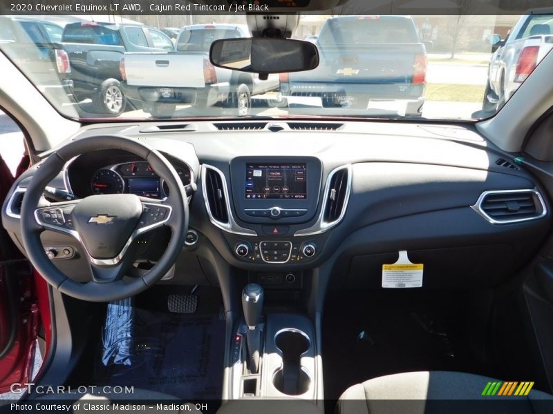 Cajun Red Tintcoat / Jet Black 2020 Chevrolet Equinox LT AWD