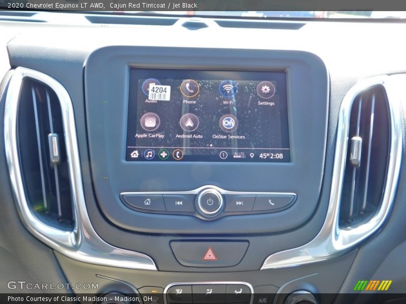 Cajun Red Tintcoat / Jet Black 2020 Chevrolet Equinox LT AWD