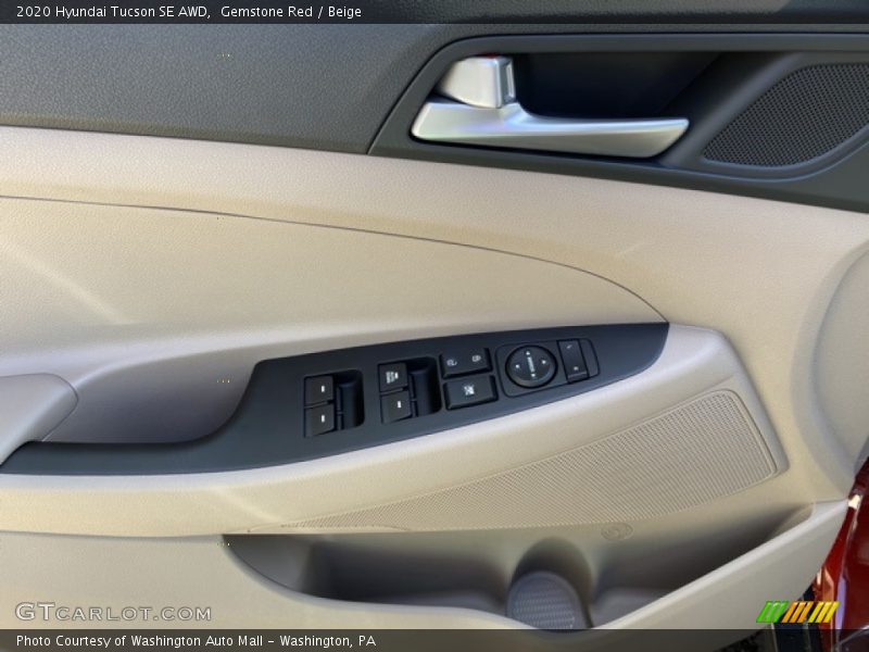Gemstone Red / Beige 2020 Hyundai Tucson SE AWD