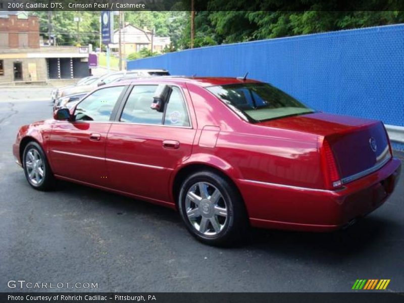 Crimson Pearl / Cashmere 2006 Cadillac DTS