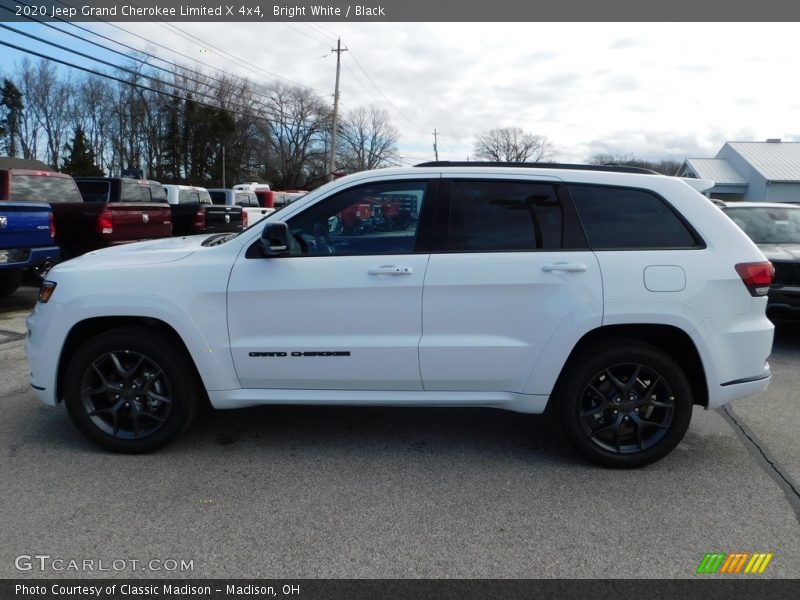 Bright White / Black 2020 Jeep Grand Cherokee Limited X 4x4