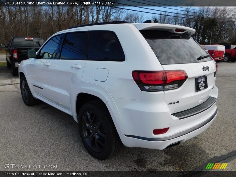 Bright White / Black 2020 Jeep Grand Cherokee Limited X 4x4