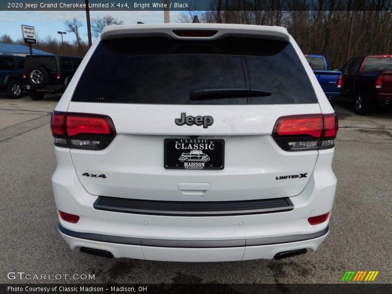 Bright White / Black 2020 Jeep Grand Cherokee Limited X 4x4