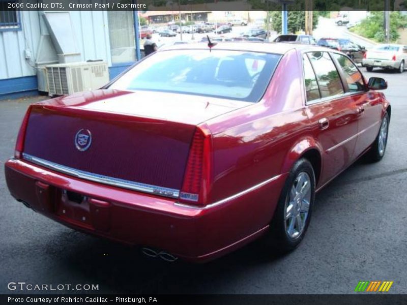 Crimson Pearl / Cashmere 2006 Cadillac DTS