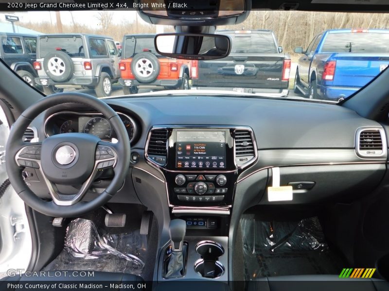 Bright White / Black 2020 Jeep Grand Cherokee Limited X 4x4