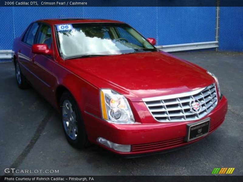Crimson Pearl / Cashmere 2006 Cadillac DTS
