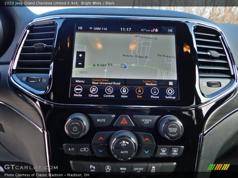 Bright White / Black 2020 Jeep Grand Cherokee Limited X 4x4