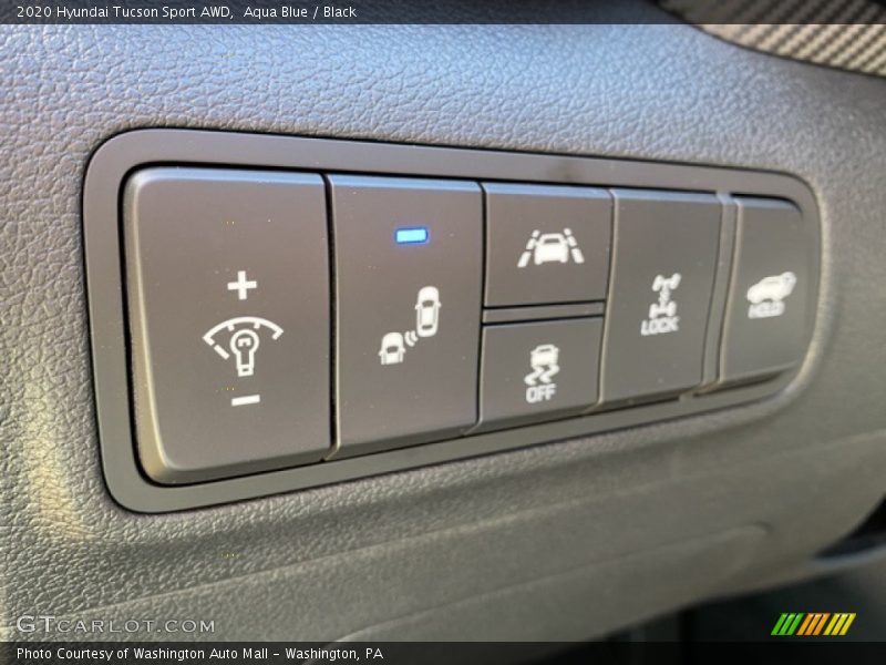 Aqua Blue / Black 2020 Hyundai Tucson Sport AWD