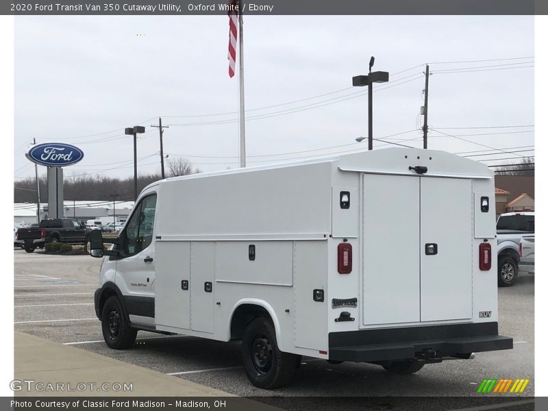 Oxford White / Ebony 2020 Ford Transit Van 350 Cutaway Utility