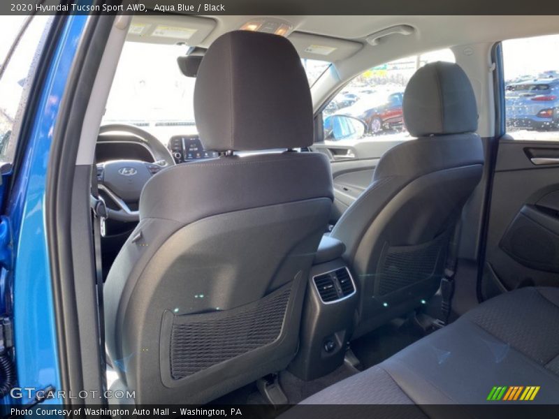 Aqua Blue / Black 2020 Hyundai Tucson Sport AWD