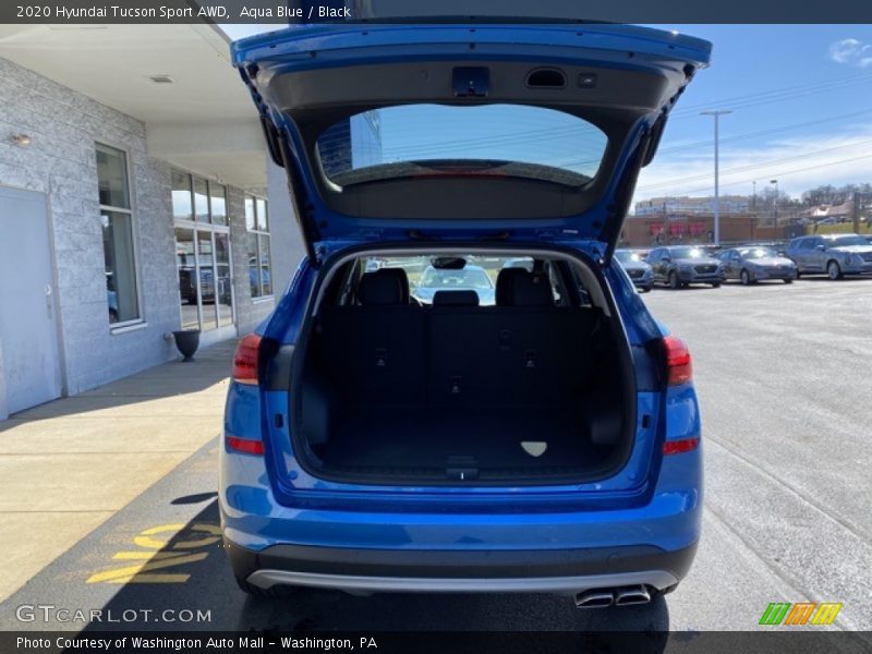 Aqua Blue / Black 2020 Hyundai Tucson Sport AWD
