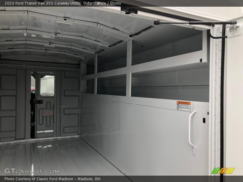 Oxford White / Ebony 2020 Ford Transit Van 350 Cutaway Utility