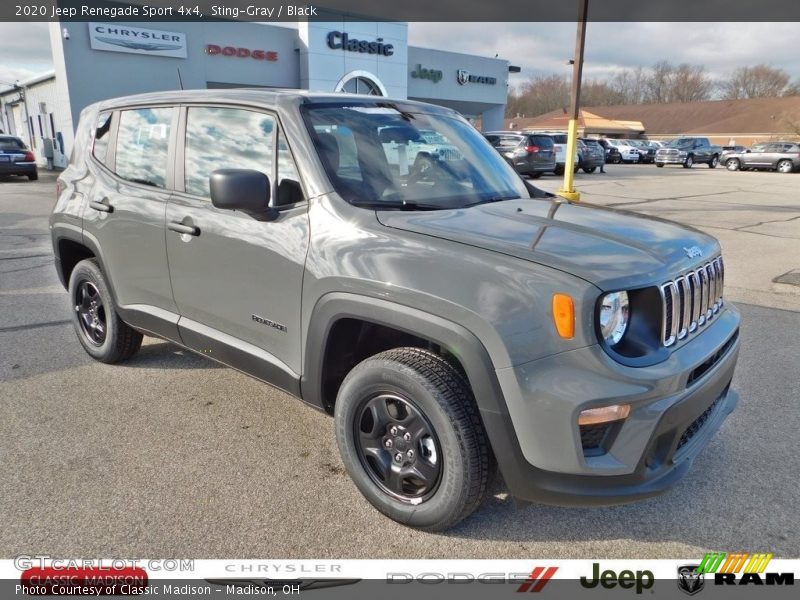 Sting-Gray / Black 2020 Jeep Renegade Sport 4x4