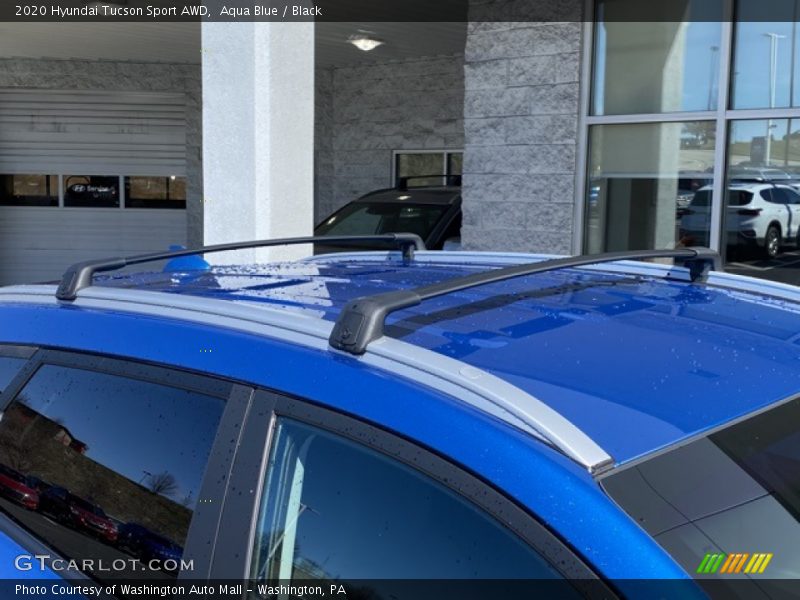 Aqua Blue / Black 2020 Hyundai Tucson Sport AWD