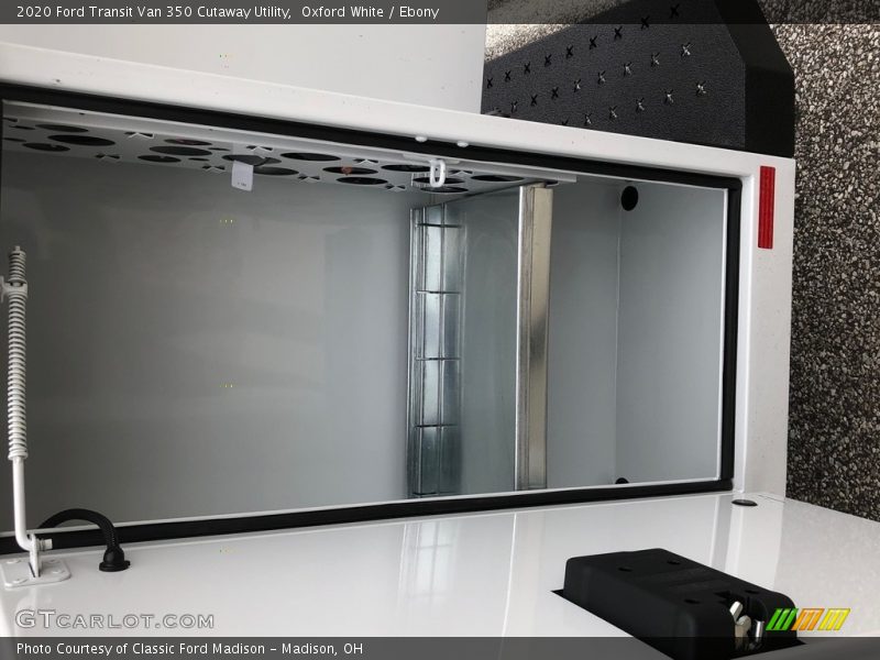 Oxford White / Ebony 2020 Ford Transit Van 350 Cutaway Utility