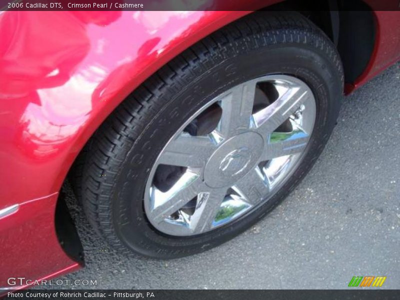 Crimson Pearl / Cashmere 2006 Cadillac DTS