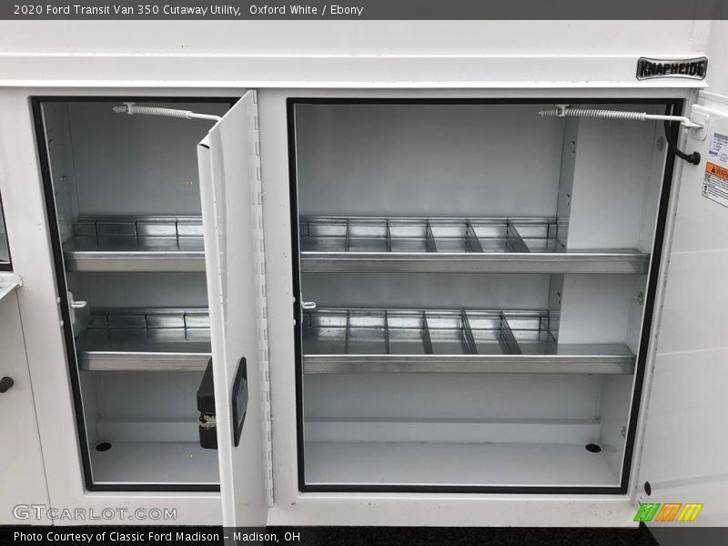 Oxford White / Ebony 2020 Ford Transit Van 350 Cutaway Utility