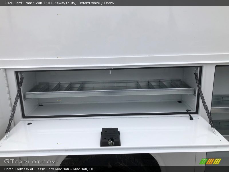 Oxford White / Ebony 2020 Ford Transit Van 350 Cutaway Utility