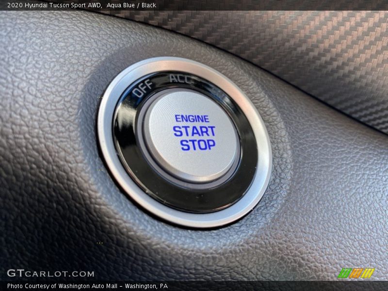 Aqua Blue / Black 2020 Hyundai Tucson Sport AWD