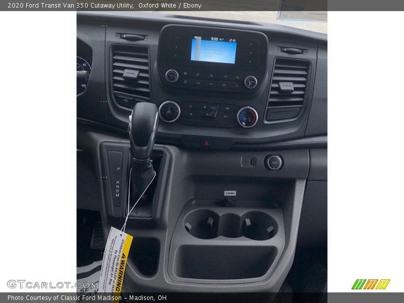 Oxford White / Ebony 2020 Ford Transit Van 350 Cutaway Utility