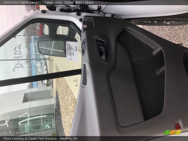 Oxford White / Ebony 2020 Ford Transit Van 350 Cutaway Utility