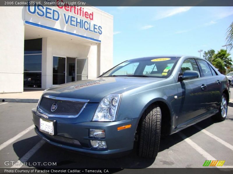 Stealth Gray / Light Gray 2006 Cadillac STS V6