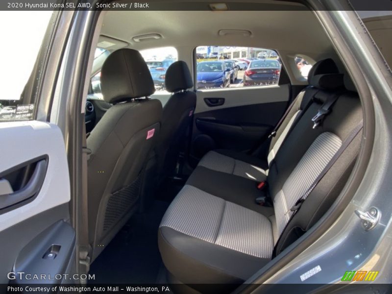 Sonic Silver / Black 2020 Hyundai Kona SEL AWD