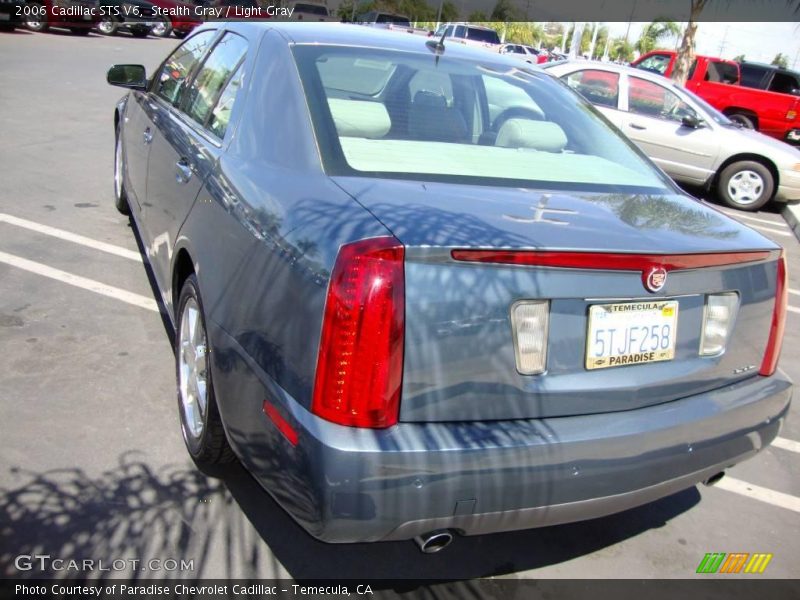 Stealth Gray / Light Gray 2006 Cadillac STS V6