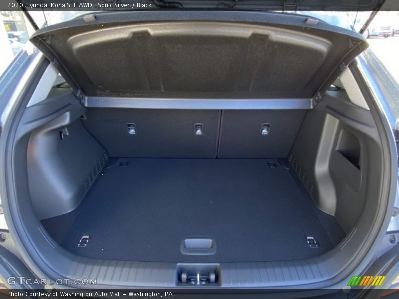 Sonic Silver / Black 2020 Hyundai Kona SEL AWD