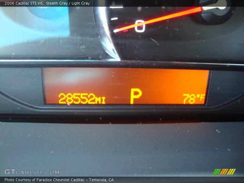 Stealth Gray / Light Gray 2006 Cadillac STS V6