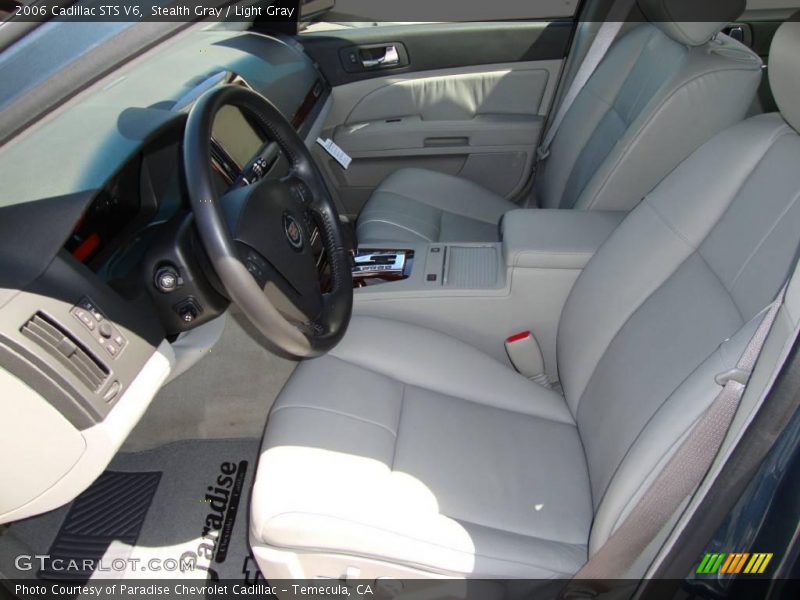 Stealth Gray / Light Gray 2006 Cadillac STS V6